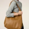 Yellow Supple Leather Etienne Hobo Bag Yellow Supple Leather Etienne Hobo Bag